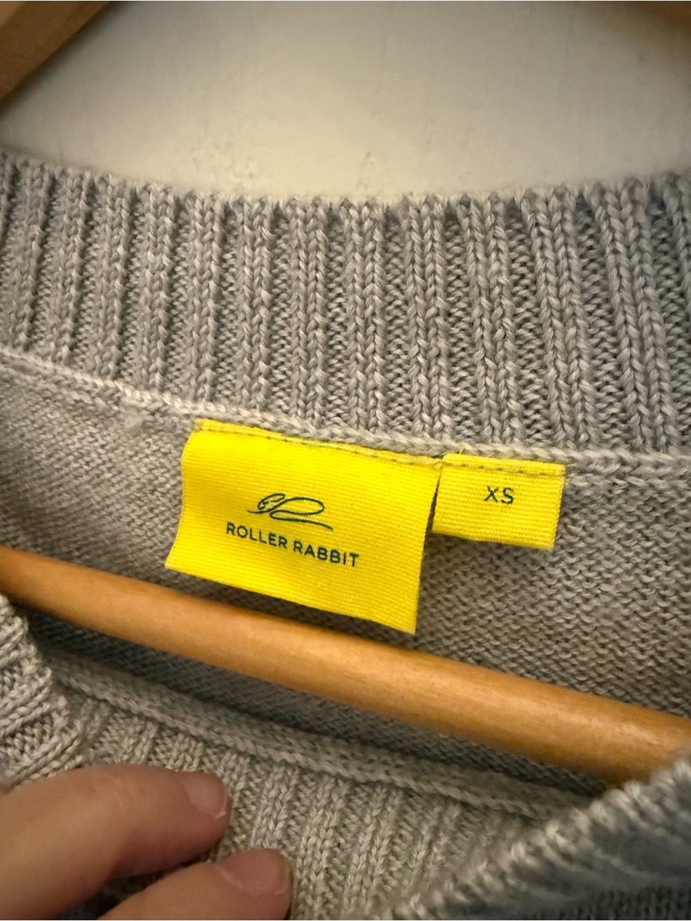 NWOT ROLLER Rabbit sweater - Picture 3 of 6